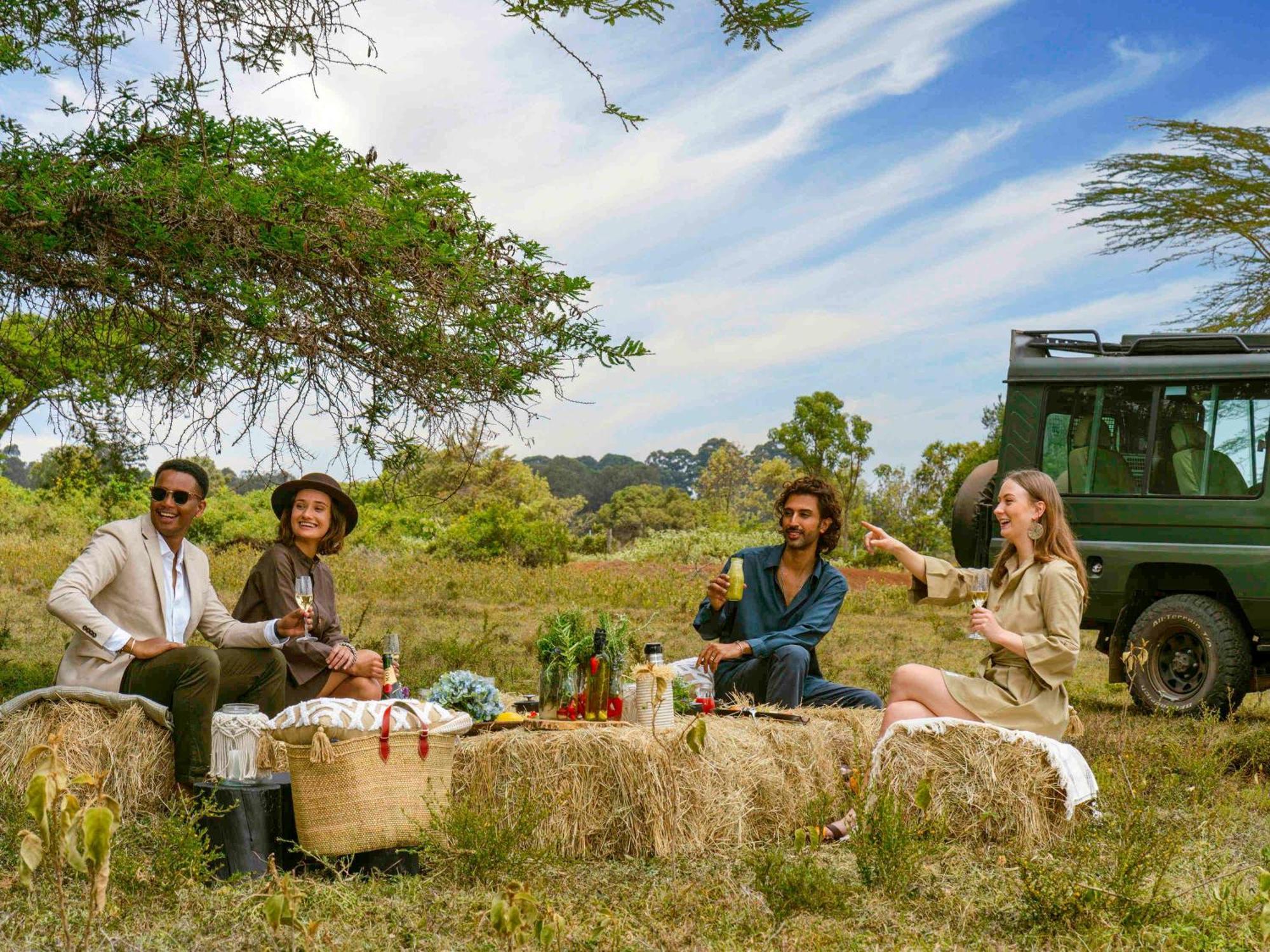 Готель Fairmont Mount Kenya Safari Club Наньюкі Екстер'єр фото